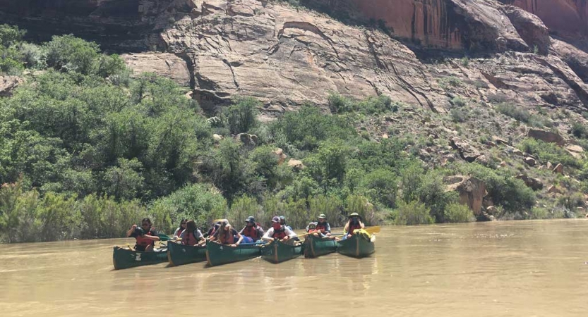 gap year canoeing program in the southeast